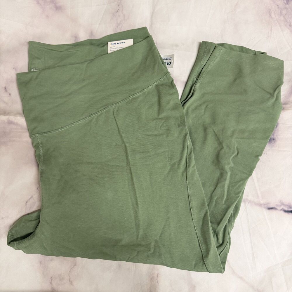 Old Navy Green Extra High Rise 7/8 Athletic Leggings 4X